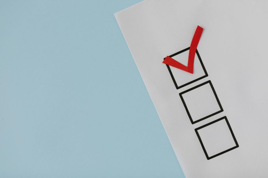 Simple Financial Checklist